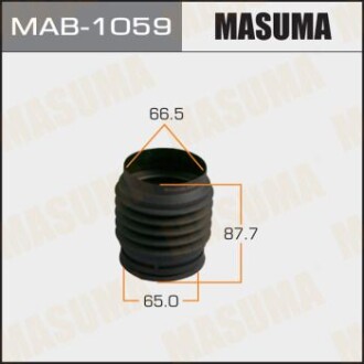 Пильовик амортизатора переднього (пластик) Mitsubishi L200(07-), Pajero (09-) (MAB-1059) masuma mab1059