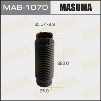 Пыльник амортизатора заднего (пластик) Subaru Forester (01-07), Impreza (02-07) (MAB-1070) masuma mab1070