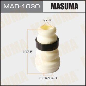 Отбойник амортизатора 21.4/24.8x27.4x107.5, Toyota HIGHLANDER, RX400H / MHU28L, masuma mad1030 (фото 1)