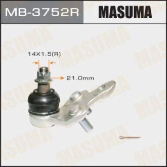 Опора шаровая передн нижн TOYOTA CAMRY, HARRIER/ MCU3#, ACU3#/ RH (MB-3752R) masuma mb3752r