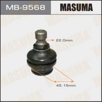 Опора кульова заднього верхнього поперечного важеля Nissan Pathfinder (05-14) (MB-9568) masuma mb9568