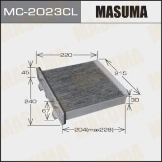 Фільтр салону (MC-2023CL) masuma mc2023cl