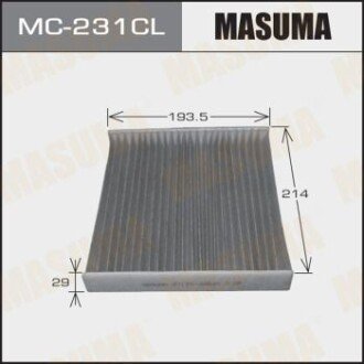 Фільтр салону (MC-231CL) masuma mc231cl