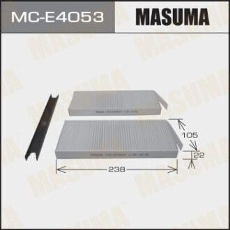 Фільтр салону (MC-E4053) masuma mce4053