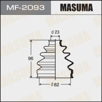 Пильовик ШРКШ зовнішнього Nissan Primera (-01) (MF-2093) masuma mf2093 (фото 1)