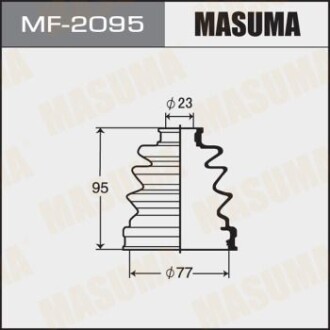 Пильовик ШРКШ зовнішнього Mazda 3 (03-08)/ Nissan Primera (-01) (MF-2095) masuma mf2095