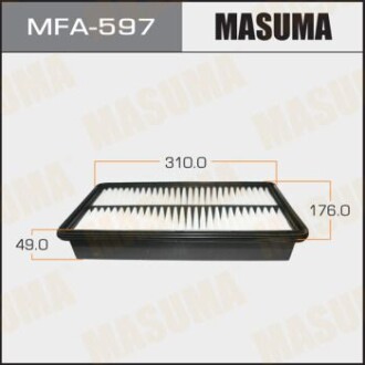 Фільтр повітряний (MFA-597) masuma mfa597