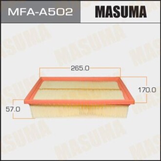 Фильтр воздушный FORD/ FOCUS/ V1600 05-07 (MFA-A502) masuma mfaa502