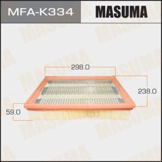 Фільтр повітряний (MFA-K334) masuma mfak334