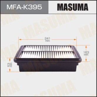 Фільтр повітряний (MFA-K395) masuma mfak395