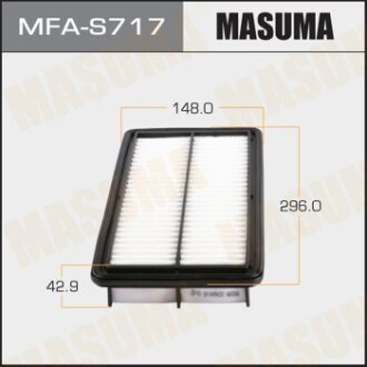 Фільтр повітряний Suzuki SX4 2.0 (10-16) (MFA-S717) masuma mfas717