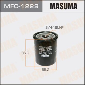 Фільтр масляний Nissan Micra (00-10), Note (06-13) (MFC-1229) masuma mfc1229