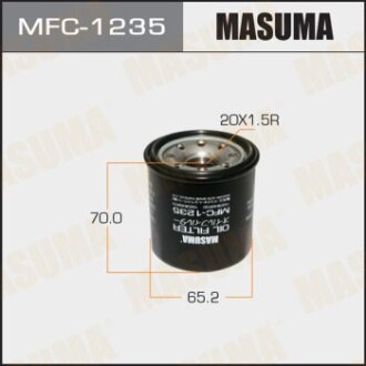 Фильтр масляный Nissan Juke (10-), Murano (04-14), Pathfinder (14-), Qashqai (06-), X-Trail (01-) (MFC-1235) masuma mfc1235