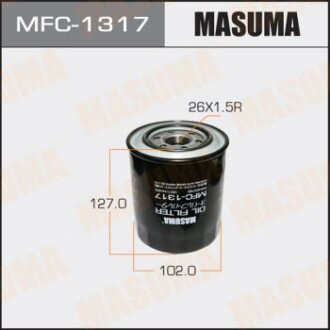 Фільтр масляний C-306 (MFC-1317) masuma mfc1317