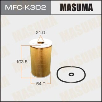 Фільтр масляний OE0073 (MFC-K302) masuma mfck302