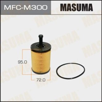 Фильтр масляный OE0033 MITSUBISHI GRANDIS, LANCER, OUTLANDER, VW POLO, TIGUAN (MFC-M300) masuma mfcm300