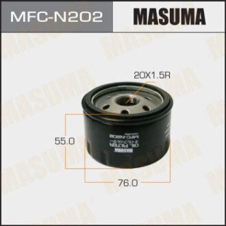 Фильтр масляный C0001 (MFC-N202) masuma mfcn202