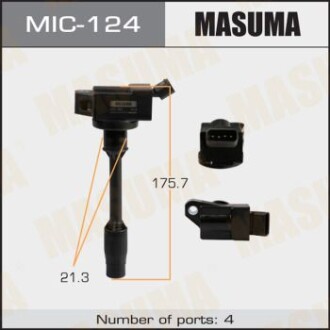 Катушка зажигания (MIC-124) masuma mic124