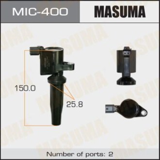 Катушка зажигания MAZDA 3 / LF-DE, L3-VE, L3-DE (MIC-400) masuma mic400 (фото 1)