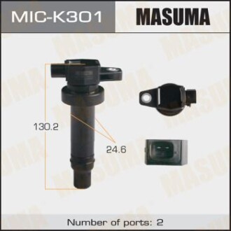 Катушка зажигания Hyundai Elantra, I30 1.4, 1.6 (-12) (MIC-K301) masuma mick301 (фото 1)