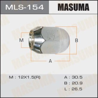 Гайка колеса (MLS-154) masuma mls154