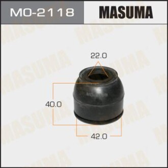 Пыльник опоры шаровой 22х42х40 (MO-2118) masuma mo2118