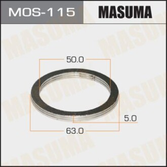 Кольцо глушителя графитовое (MOS-115) masuma mos115