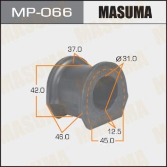 Втулка стабилизатора переднего (Кратно 2) Mitsubishi Pajero (-06) (MP-066) masuma mp066