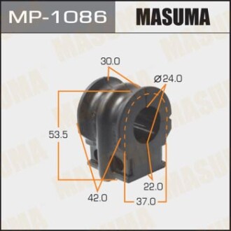 Втулка стабилизатора переднего (Кратно 2) Nissan Murano (12-16), Teana (08-12) (MP-1086) masuma mp1086