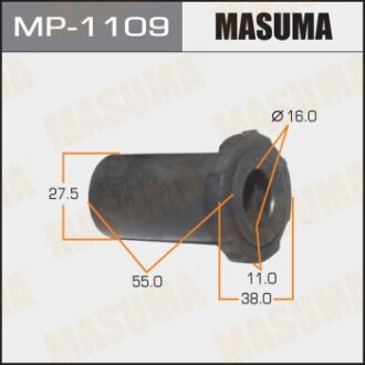 Втулка ресора верхня (Кратно 2) Mitsubishi L200 (05-) (MP-1109) masuma mp1109