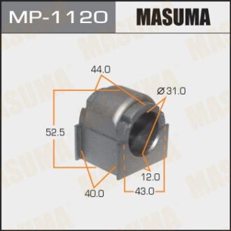 Втулка стабілізатора masuma mp1120