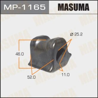 Втулка стійки стабілізатора (MP-1165) masuma mp1165