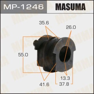 Втулка стабилизатора заднего (Кратно 2) Nissan Murano (16-), Pathfinder (14-) (MP-1246) masuma mp1246