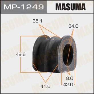 Втулка стабілізатора переднього (Кратно 2) Infinite FX35 (08-), QX50 (08-) (MP-1249) masuma mp1249