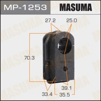 Втулка стабілізатора переднього (Кратно 2) Nissan Murano (04-08) (MP-1253) masuma mp1253