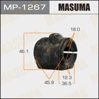 Втулка стійки стабілізатора (MP-1267) masuma mp1267 (фото 1)