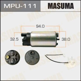 Бензонасос электрический (+сеточка) Toyota (MPU-111) masuma mpu111