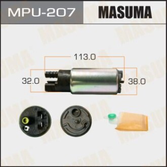 Бензонасос електричний (+ сіточка) Nissan (MPU-207) masuma mpu207