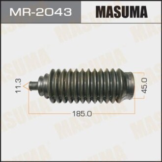 Пыльник рулевой рейки Mitsubishi Colt, Lancer (MR-2043) masuma mr2043