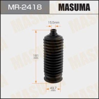 Пильовик рульової рейки (пластик) Toyota FJ Cruiser (10-18), Land Cruiser Prado (02-09) (MR-2418) masuma mr2418