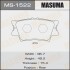 Колодки тормозные задн Toyota Camry (06-), RAV 4 (05-) (MS-1522) masuma ms1522 (фото 1)