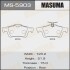 Колодки гальмівні задн Ford Focus (04-)/ Mazda 3 (03-), 5 (05-15) (MS-5903) masuma ms5903 (фото 1)