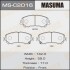 Колодки тормозные передн Nissan Qashqai (13-), X-Trail (13-) (MS-C2016) masuma msc2016 (фото 1)