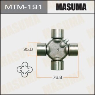 Крестовина карданного вала (25x76.8) Mitsubishi Pajero (MTM-191) masuma mtm191