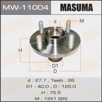 Маточина колеса (MW-11004) masuma mw11004