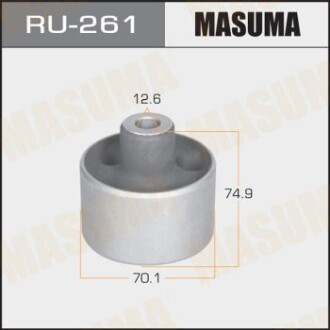 Сайлентблок заднего продольного рычага Mitsubishi Carisma (-03), Colt (-03), Lancer (-03) (RU-261) masuma ru261