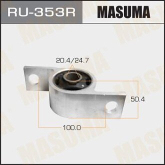 Сайлентблок Impreza /GG#CD#/передній нижній (RU-353R) masuma ru353r