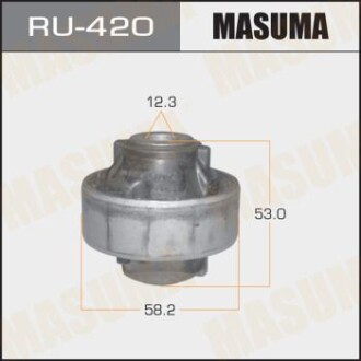 Сайлентблок переднего нижнего рычага задний Nissan Micra (02-10), Note (05-12), Tida (04-12) (RU-420) masuma ru420