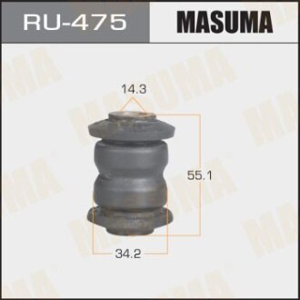 Сайлентблок переднього нижнього важеля Nissan Almera Classic (06-12) (RU-475) masuma ru475