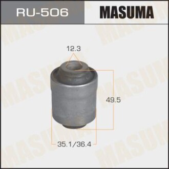 Сайлентблок важеля заднього поперечного Mitsubishi Carisma, Colt, Lancer (-04) (RU-506) masuma ru506